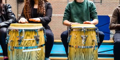 Kunsteducatie Nederland Afro Cubaanse percussie 1
