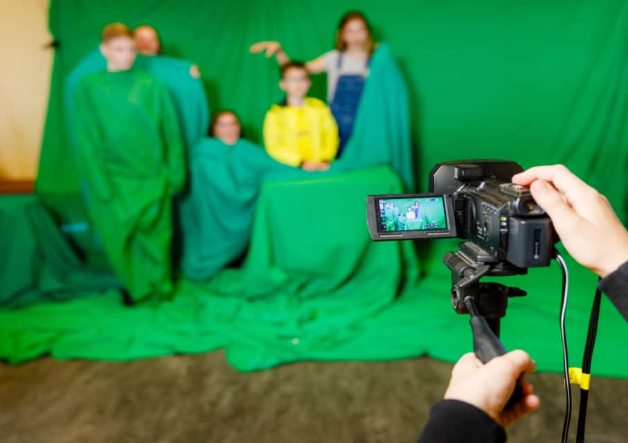 Kunsteducatie Nederland Workshop Green Screen 2