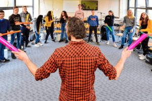 Kunsteducatie Nederland Workshop Boomwhackers